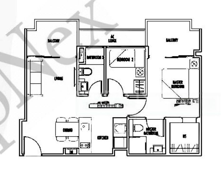 2 Bed Condo for Rent in  Casa Cambio - Image 6